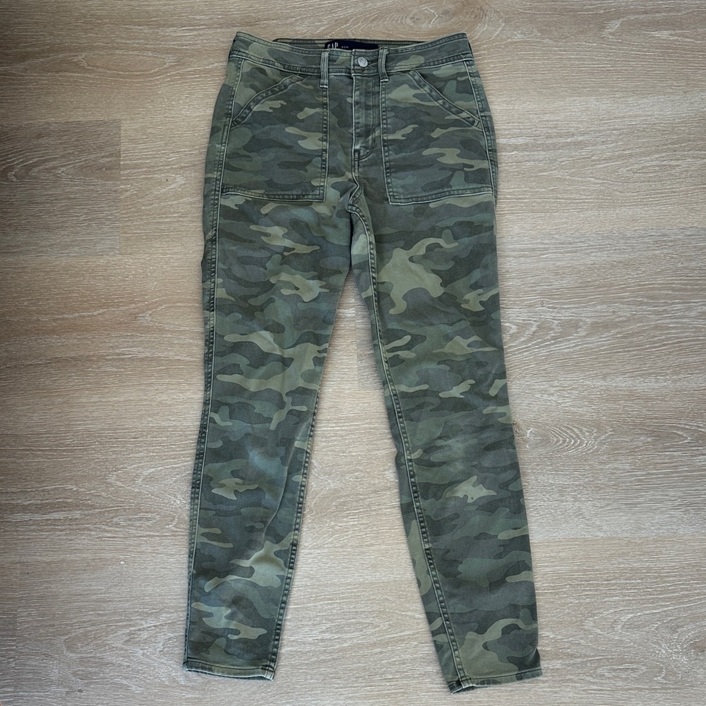 Gap High Rise Universal Legging Camo Skinny Jeans Women’s 27/4